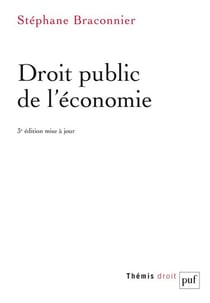 Droit public de l'économie (3e édition)