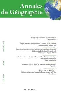 Annales de Géographie n° 697 (3/2014) Varia