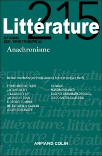 Littérature n.215 : Anachronisme