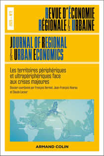 Revue d'économie régionale et urbaine n.2025/2 : Les territoires périphériques et ultrapériphériques face aux crises majeures