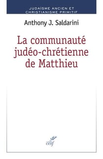 La communaute judéo-chrétienne de Matthieu