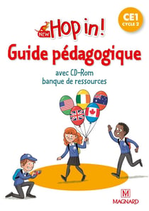 New hop in ! : anglais - CE1 - banque de ressources sur CD-Rom avec guide pédagogique papier (édition 2021)