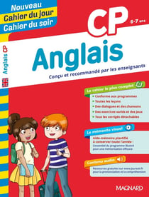 Cahier du jour / cahier du soir : anglais - CP