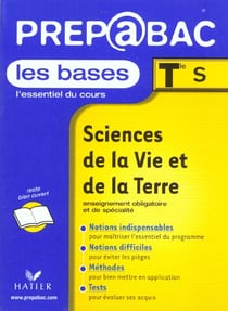Cours sciences de la vie et de la terre terminale s