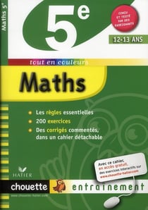 Chouette entraînement - maths - 5ème (édition 2010)