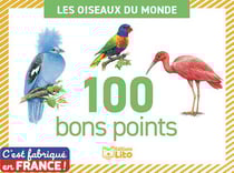 Boîte de 100 bons points : Oiseaux du monde