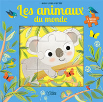 Mon livre puzzle : les animaux monde