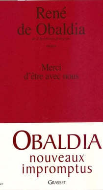 Merci d'être avec nous
