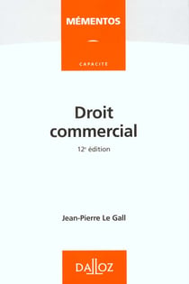 Droit commercial 12eme edition