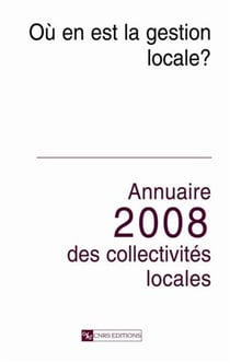 Annuaire 2008 des collectivités locales
