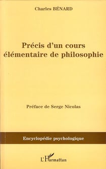 Précis d'un cours élémentaire de philosophie