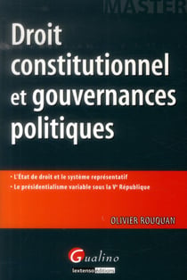 droit constitutionnel et gouvernances politiques