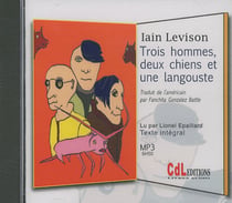 Trois hommes, deux chiens et une langouste