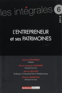 l'entrepreneur et ses patrimoines