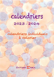 Calendriers et fichiers d'activités 3/6 ans : Calendriers scolaires 2023/2024