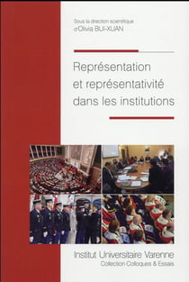 Représentation et représentativité dans les institutions
