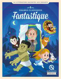 6 grands classiques fantastique : Alice, Dracula, Dr Jekyll, Frankenstein, Machine à explorer temps, Dorian Gray