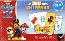 Le jeu des chiffres Pat'patrouille - MS-GS