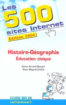 Les 500 sites internet - histoire - geographie - education civique