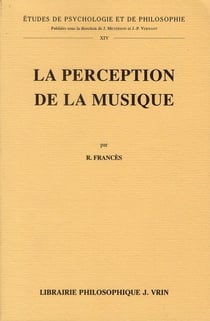 La perception de la musique