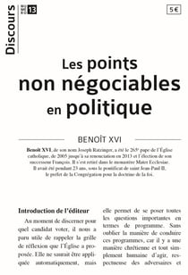 Les points non négociables en politique