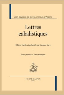 Lettres cabalistiques - 2 volumes