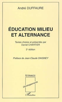 Éducation, milieu et alternance (2e édition) (2e édition)