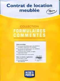 Contrat de location meublée