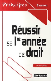 Réussir sa première année de droit