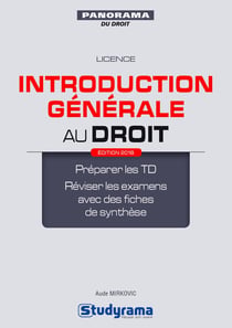 Introduction générale au droit - licence - préparer les TD, réviser les examens avec des fiches de synthèse (édition 2019)