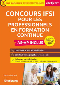 Concours IFSI pour les professionnels en formation continue (édition 2024/2025)