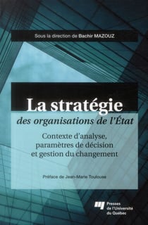 Strategie des organisations de l'etat