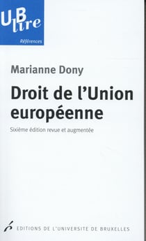Droit de l union europeenne 6  ed revue