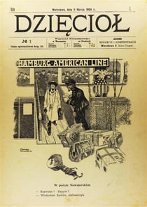 Dzieciol 1906 - satirical journal of the first russian revolution