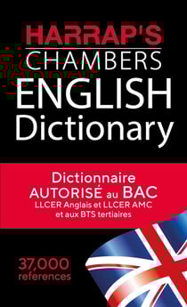 Dictionnaire anglais unilingue - harrap's pocket