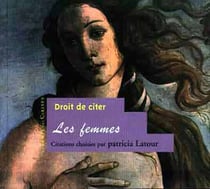 Droit de citer les femmes