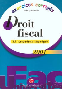 Exercices coriiges de droit fiscal 2001