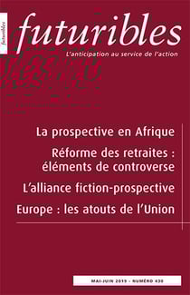 Futuribles 430, mai-juin 2019. La prospective en Afrique : Réforme des retraites : éléments de controverse