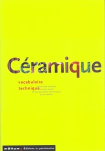 Céramique - vocabulaire technique