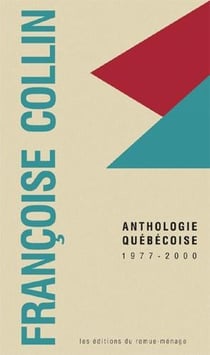 Anthologie québécoise : 1977-2000