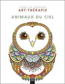 Animaux du ciel - carnet de coloriage art-thérapie