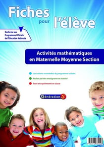 Mathématiques - moyenne section - fiches pour l'élève