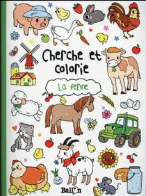 Cherche et colorie : la ferme