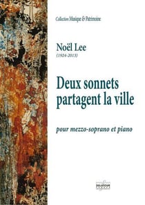 Deux sonnets partagent la ville pour mezzo-soprano et piano