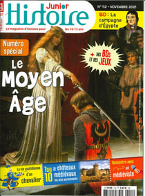 Histoire Junior n°112 : Spécial Moyen Age - novembre 2021