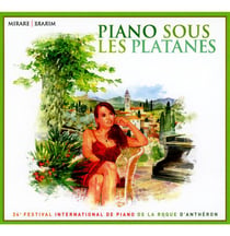 Piano sous les platanes