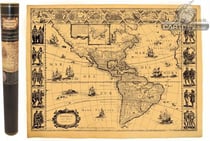 AMERIQUES EN 1592 50 CM X 38 CM