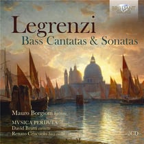 Giovanni Legrenzi : Cantates pour basse et sonates. Mvsica Perdvta