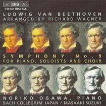 Symphonie no.9, op.125, for piano, soloists and choir