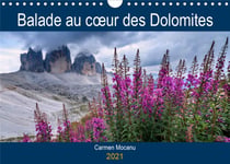 Balade au coeur des dolomites (calendrier mural 2021 din a4 horizontal) - venez decouvrir les paysag